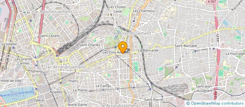 localisation de l'entreprise ANATON'S SPORT à MARSEILLE