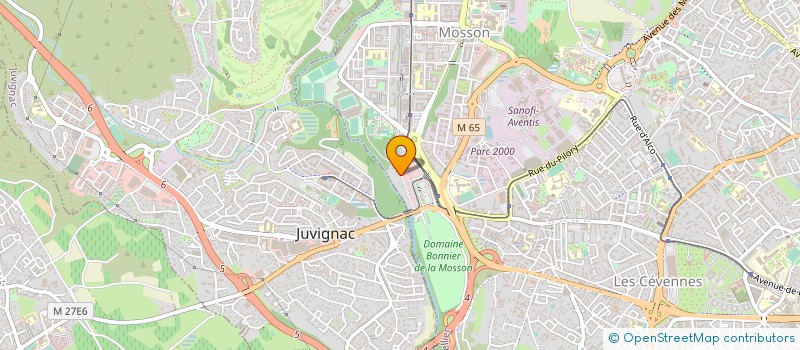 localisation de l'entreprise ANATONE OCCITANIE  MONTPELLIER