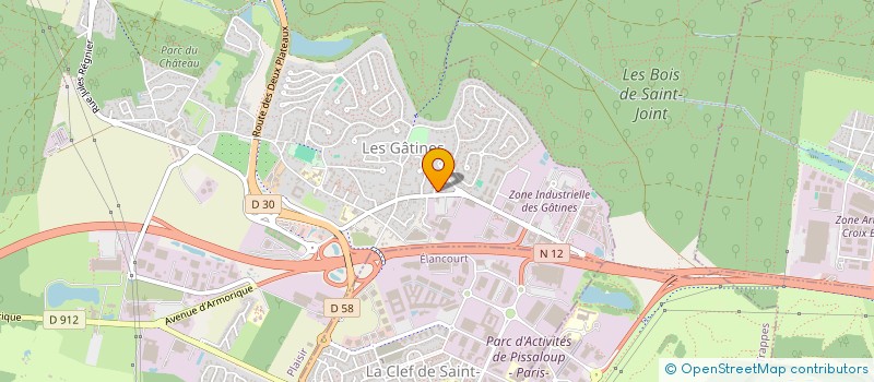 localisation de l'entreprise ANATOPIX  PLAISIR