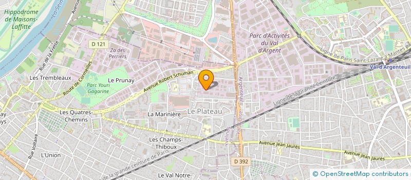 localisation de l'entreprise ANATOR SA à SARTROUVILLE