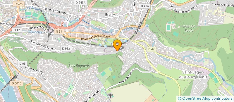 localisation de l'entreprise ANATRISTAN à ROUEN