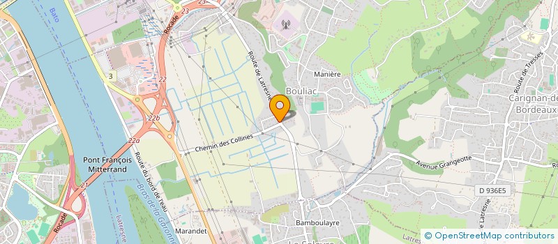 localisation de l'entreprise ANAUEL  BOULIAC