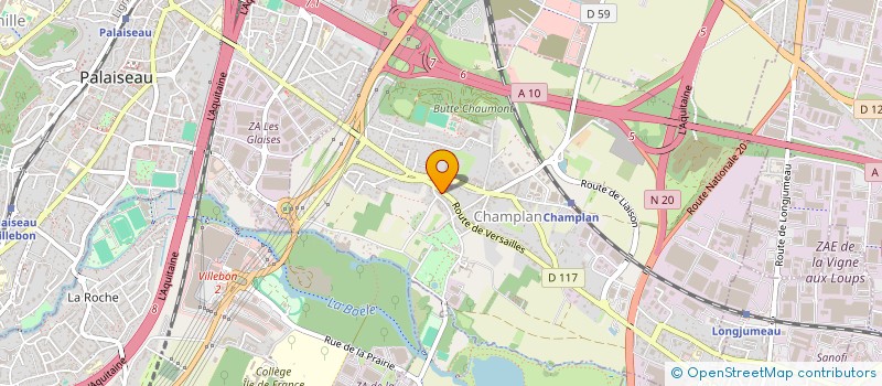 localisation de l'entreprise ANAUEL  CHAMPLAN