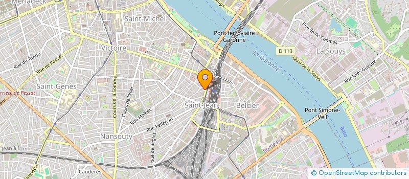 localisation de l'entreprise ANAVI GROUP à BORDEAUX
