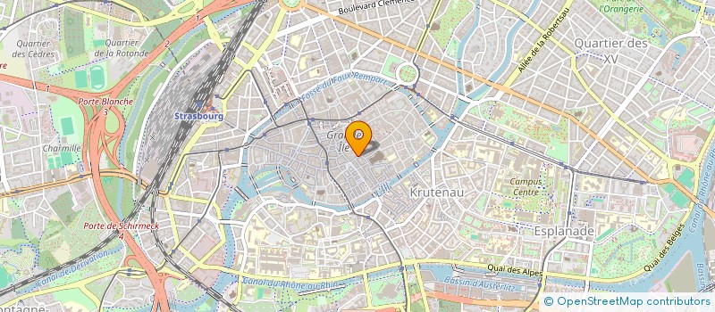 localisation de l'entreprise ANAVIA  STRASBOURG