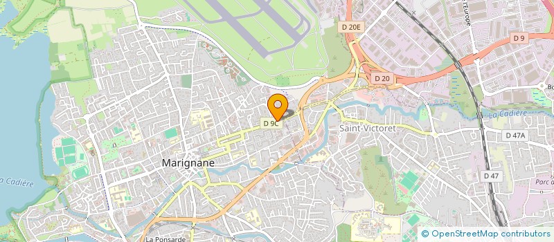 localisation de l'entreprise ANAVIC à MARIGNANE