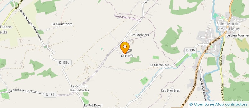 localisation de l'entreprise ANAVIC  LE MESNIL-EUDES