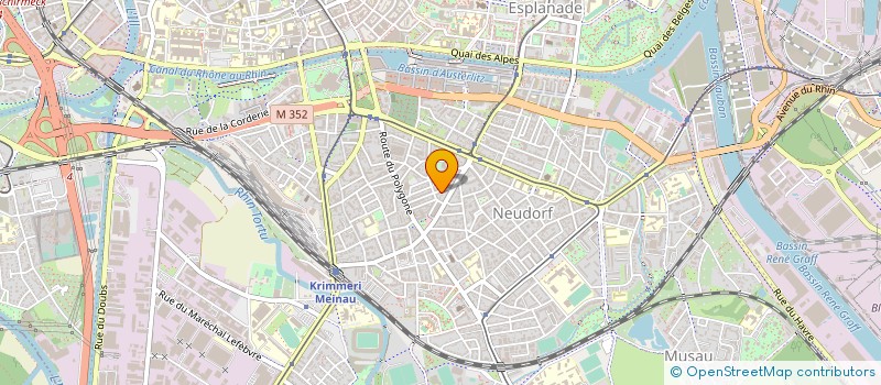 localisation de l'entreprise ANAVIM à STRASBOURG