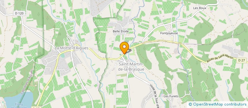 localisation de l'entreprise ANAVINE  SAINT-MARTIN-DE-LA-BRASQUE