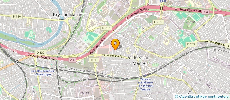 localisation de l'entreprise ANAVNIR à VILLIERS-SUR-MARNE