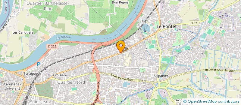 localisation de l'entreprise ANAXAGORE  LE PONTET