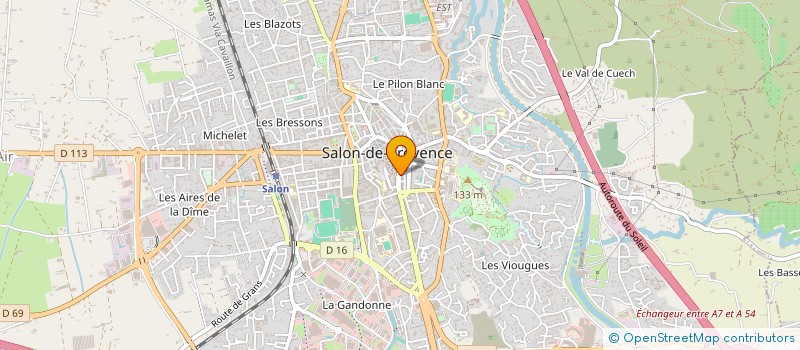 localisation de l'entreprise ANAXEL à SALON-DE-PROVENCE