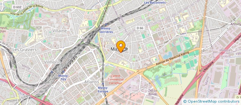 localisation de l'entreprise ANAXLARE1 à MASSY