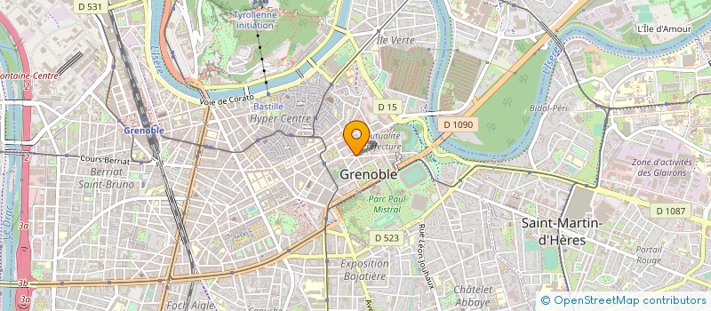 localisation de l'entreprise ANAXYL à GRENOBLE