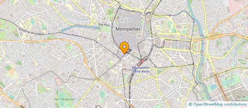 localisation de l'entreprise ANAYA à MONTPELLIER