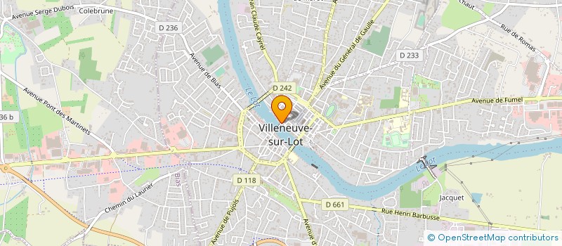 localisation de l'entreprise ANAYA  VILLENEUVE-SUR-LOT