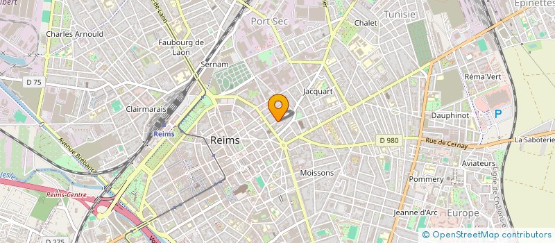 localisation de l'entreprise ANAYA  REIMS