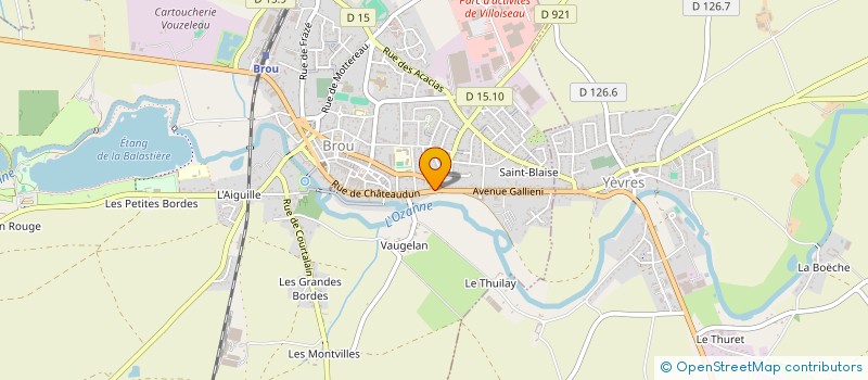 localisation de l'entreprise ANAYI SUBLIME à BROU
