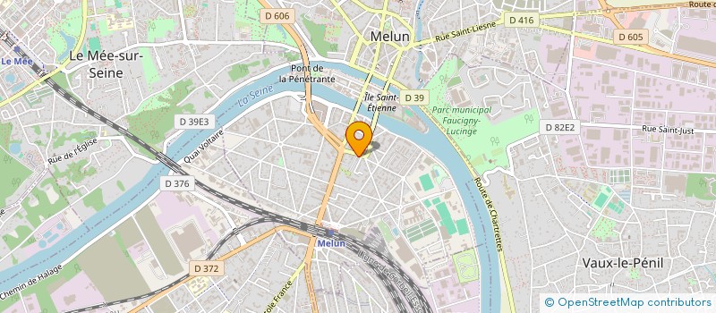 localisation de l'entreprise ANAYS à MELUN