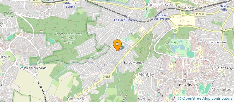 localisation de l'entreprise ANAYSIM-CONSULT à BURES-SUR-YVETTE