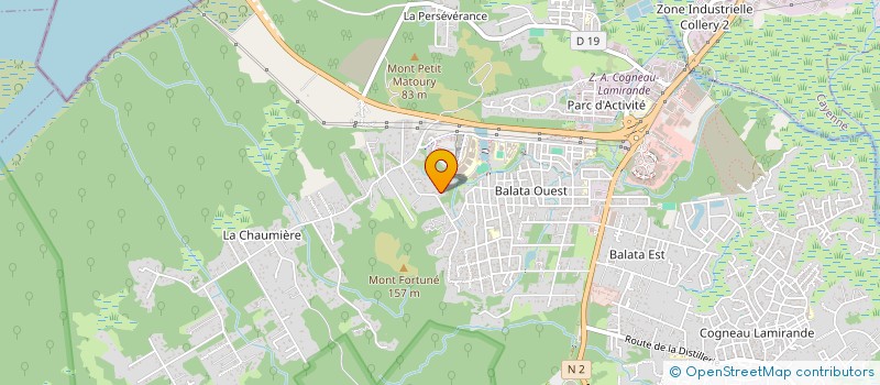 localisation de l'entreprise ANAZONE  MATOURY