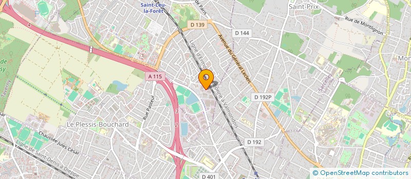 localisation de l'entreprise ANB à SAINT-LEU-LA-FORET