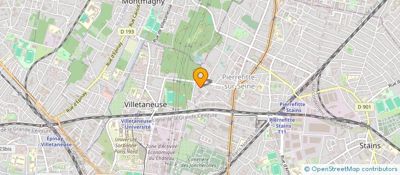 localisation de l'entreprise ANB à VILLETANEUSE