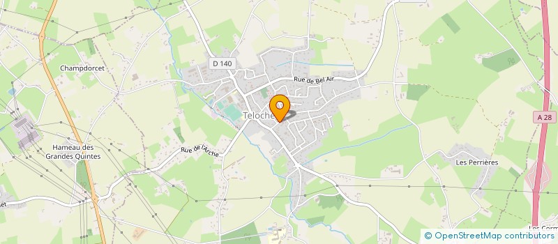 localisation de l'entreprise ANB FORMATIONS  TELOCHE