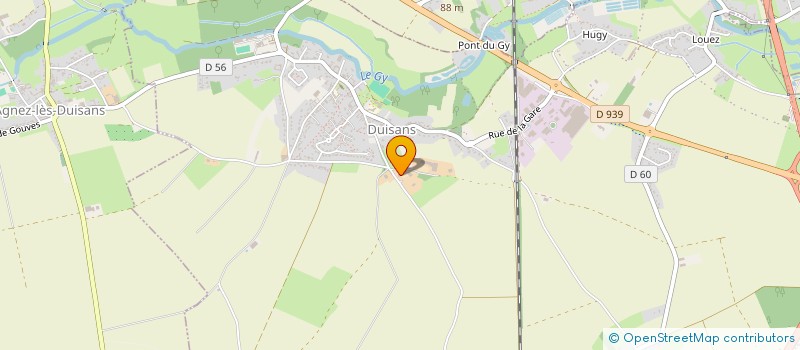 localisation de l'entreprise ANB INVEST  DUISANS