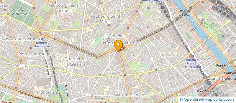 localisation de l'entreprise ANB PLACE D'ITALIE à PARIS