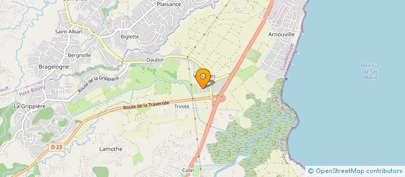 localisation de l'entreprise ANBAFEY  PETIT-BOURG