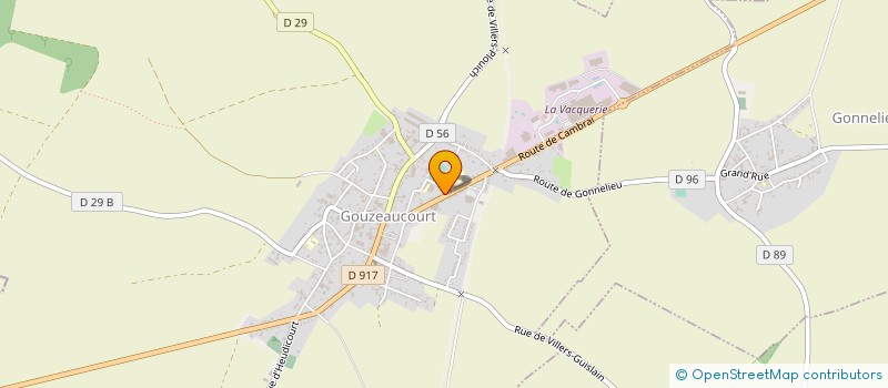 localisation de l'entreprise ANBAJU  GOUZEAUCOURT