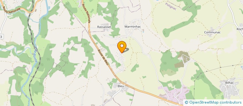 localisation de l'entreprise ANBAR  POLIGNAC