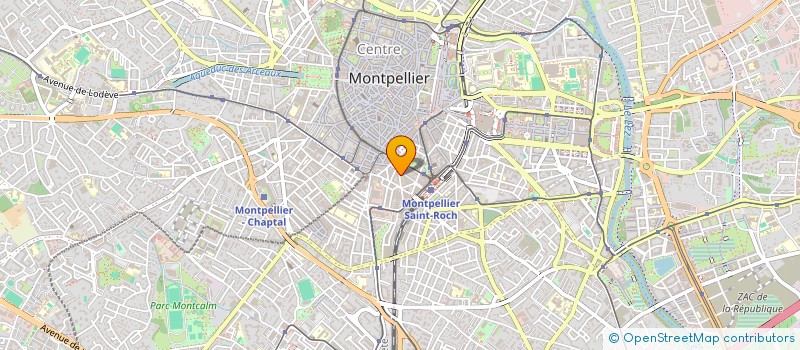 localisation de l'entreprise ANBE à MONTPELLIER