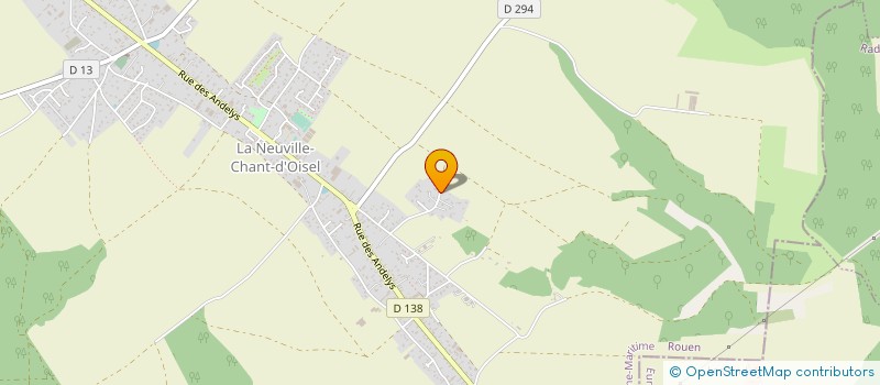 localisation de l'entreprise ANBEMA  LA NEUVILLE-CHANT-D'OISEL