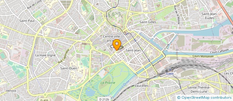 localisation de l'entreprise ANBER à CAEN