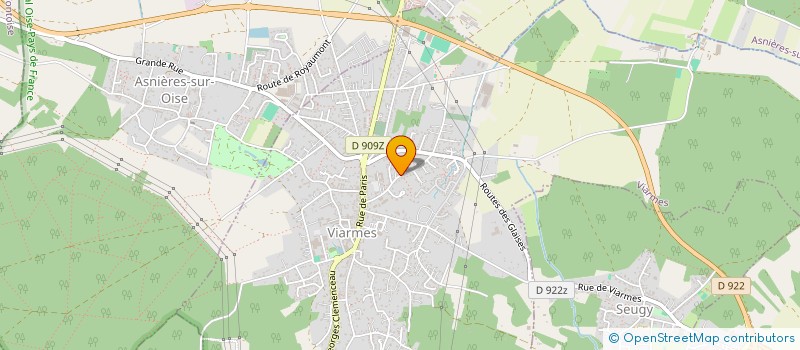 localisation de l'entreprise ANBI  VIARMES