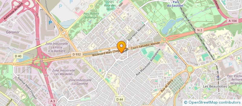 localisation de l'entreprise ANBILY à AULNAY-SOUS-BOIS