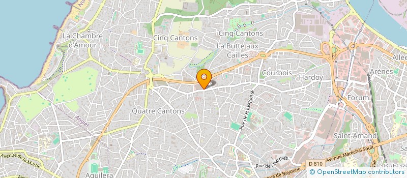 localisation de l'entreprise ANBISO à BAYONNE