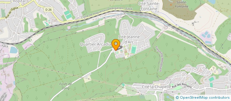 localisation de l'entreprise ANBK  SAINT-AVOLD