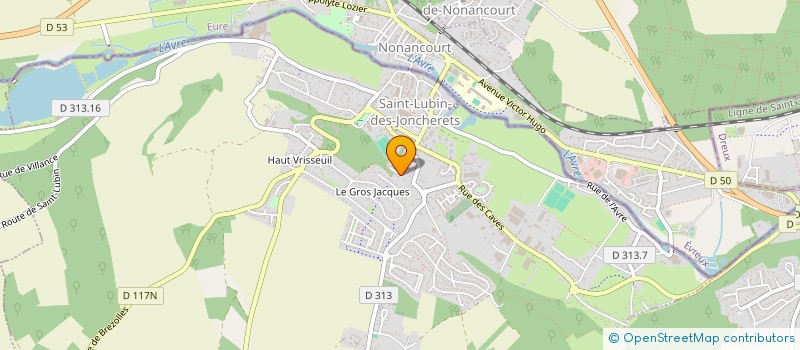 localisation de l'entreprise ANBN à SAINT-LUBIN-DES-JONCHERETS