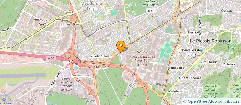 localisation de l'entreprise ANBO GROUP à CLAMART