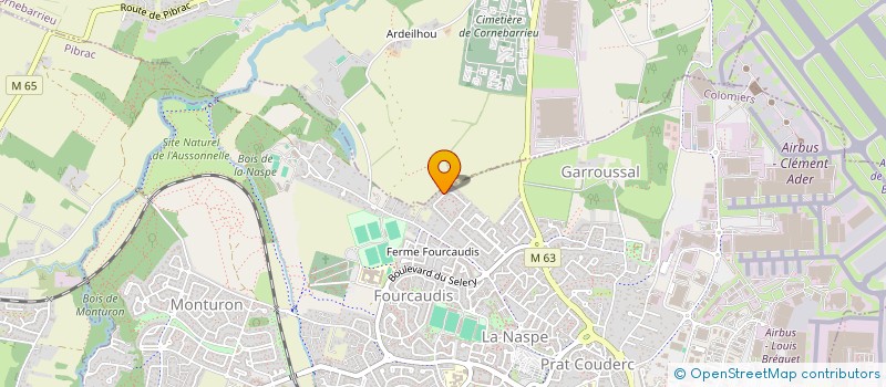 localisation de l'entreprise ANBRIA à COLOMIERS