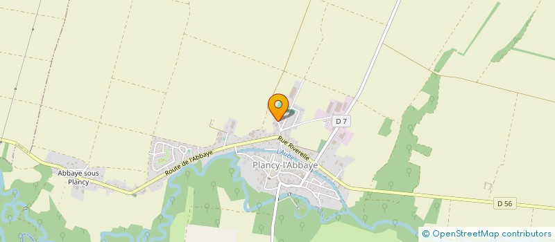 localisation de l'entreprise ANBSL  PLANCY-L'ABBAYE