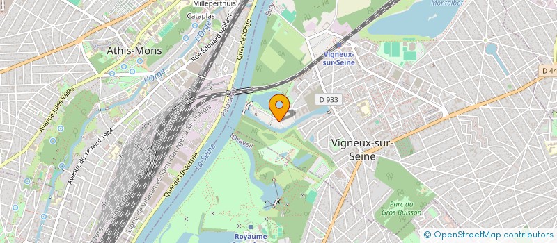 localisation de l'entreprise ANC à VIGNEUX-SUR-SEINE