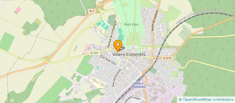 localisation de l'entreprise ANC à VILLERS-COTTERETS