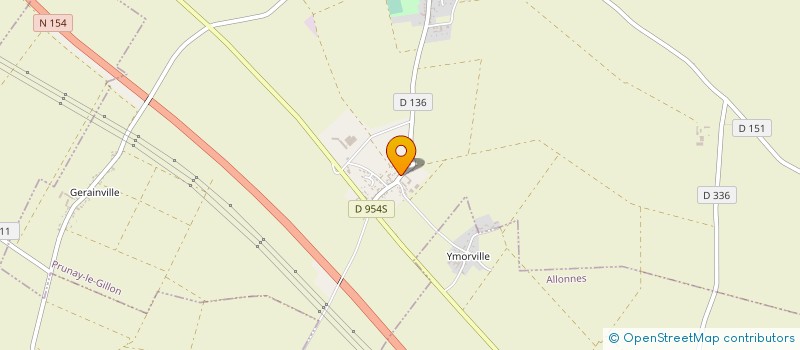 localisation de l'entreprise ANC à PRUNAY-LE-GILLON