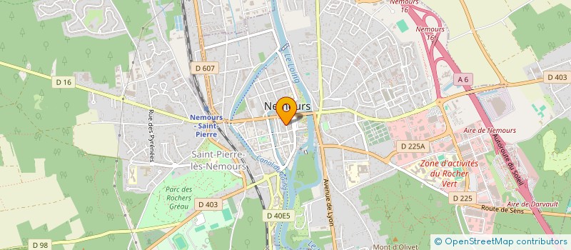 localisation de l'entreprise ANC AGENCE NATURE CONTROLE  NEMOURS