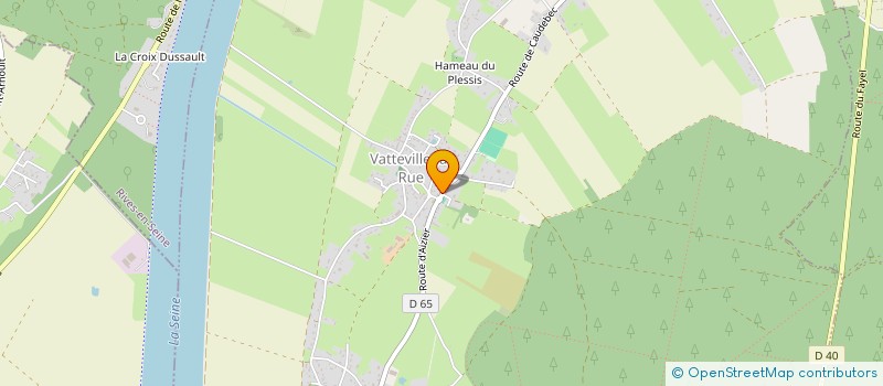 localisation de l'entreprise ANC COM PRIS GUE  ALGERIE TUNISIE MAROC  VATTEVILLE-LA-RUE