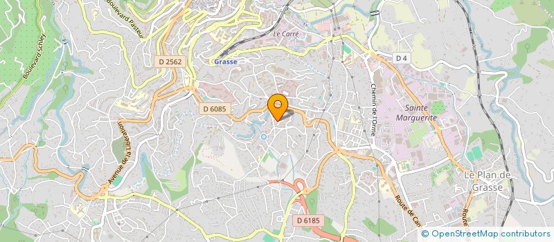 localisation de l'entreprise ANC COMBA VICT GUERRE HARKIS FR MUSULMAN à GRASSE